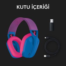 Logitech G G435 Lıghtspeed Kablosuz Oyuncu Kulaklığı -Kutusuz Teşhir