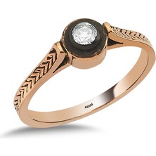 Assos 0.06 Karat Elmas Tektaş Yüzük
