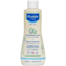 Mustela Avokado Özlü Gentle Shampoo 500 ml + Mustela Vitamin Barrier 1.2.3 Pişik Kremi 50 ml + Mustela Nourishing Stick With Cold Cream 9,2 gr