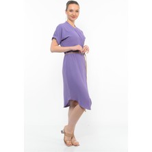 Kadın Kemer Detaylı Aerobin Elbise Lıla