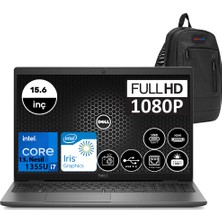 Dell Latitude 3540 Intel Core I7 1355U 16GB 512GB SSD Ubuntu 15.6" Fhd Taşınabilir Bilgisayar N022L354015U06 + Zetta Çanta