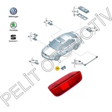 Pelit Otomotiv Scirocco Kapı Reflektörü 1K0947419 1K0947419A