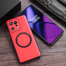 Qichengda For Xiaomi 12 Manyetik Emiş Deri Desen Cep Telefonu Kılıfları (Yurt Dışından)