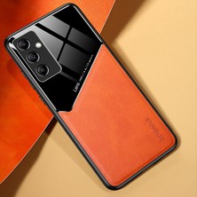 Qichengda For Samsung Galaxy A54 5g Manyetik Emme Dikiş Deri Deseni Cep Telefonu Kılıfları (Yurt Dışından)