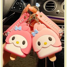 Yoyo Plush Strawberry Bear Doll Doll Key Chain Couple Doll Ornament Bag Pendant Cute Trinket Keychain (Yurt Dışından)