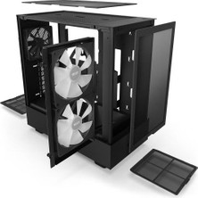 Nzxt H Series H5 Flow CC-H51FB-R1 Siyah Atx Mid Tower Gaming (Oyuncu) Kasa