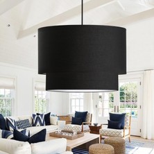 Homing Home Siyah Kumaş Özel Pasta Sarkıt