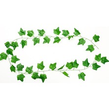 Pandoli Hawaian Tema Yapay Sarmaşık Çiçeği Bitkisi Dekor Süsü 230 cm Yeşil Renk 2 Adet