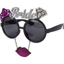 Pandoli Bekarlığa Veda Tek Taş Yüzük Konsept Bride To Be Parti Gözlüğü Dudaklı 1 Adet