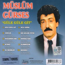 Müslüm Gürses - Güle Güle Git CD