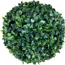 Cihan Çiçekçilik Yapay Çiçek Yeşil Şimşir Top 35 cm