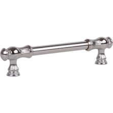 Koçsan Sehzade Kulp Lüks Country Mutfak Mobilya Dolap Çekmece Kulpu Krom 160 mm