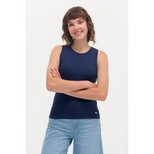 U.S. Polo Assn. Kadın Lacivert T-Shirt 50266320-VR033