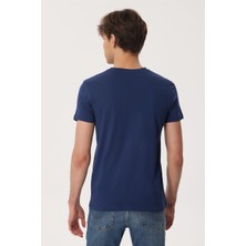 Lee Cooper Wıllıam Erkek O Yaka T-Shirt Lacivert