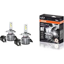 Osram H4 LED Xenon Kit %300 Fazla Işık / 4 Yıl Garantili 12V (2 Adet Far Için)