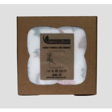 Neocotton 6'lı Kroşeta Oyalı Baskılı Pamuklu Bebek Mendili