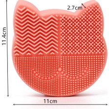 Jarke 3'ü 1 Arada Silikon Makyaj Fırçası Temizleme Matı - Taşınabilir Yıkama Aracı (Yurt Dışından)