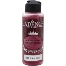 Cadence 348 Burgundy Kadife Tozu