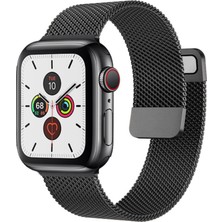 Voyo Apple Watch 3 4 5 6 7 8 Se 41MM 40MM 38MM Kordon Hasır Metal Kayış Hpy-01 Voyometal