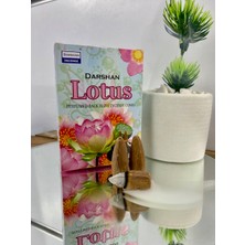 Darshan Lotus Geri Akış Tütsüsü 10 Adet