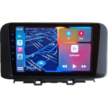 Conio Hyundai Kona Android Kablosuz Carplay Navigasyon Multimedya 9 Inch Ekran 2 GB Ram 32 GB Rom