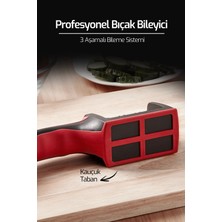 Morlimon 3 Açılı Profesyonel Bıçak Bileyici Elmas Seramik Tungsten Çelik El Bıçakları Bileme