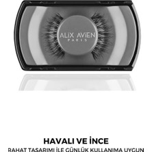 Havalı ve İnce Görünüm - Doğal Takma Kirpik - Lash 9