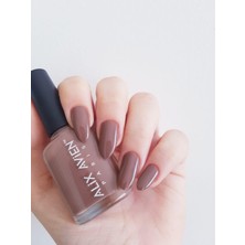 Alix Avien Nude Kahve Oje 90 - Yüksek Pigmentli Uzun Süreli Kalıcılık Hızlı Kuruma - Nail Lacquer 90