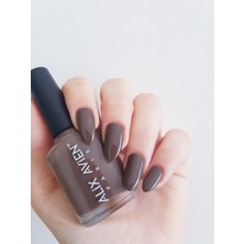 Alix Avien Kahverengi Oje 91 - Yüksek Pigmentli Uzun Süreli Kalıcılık Hızlı Kuruma - Nail Lacquer 91