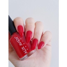 Alix Avien Ateş Kırmızı Oje 56 - Yüksek Pigmentli Uzun Süreli Kalıcılık Hızlı Kuruma - Nail Lacquer 56