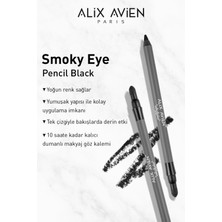 Siyah Smoky Göz Kalemi - Buğulu Göz Makyajı ve Dumanlı Etki - Smoky Eye Pencil Black