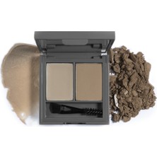 Alix Avien Perfect Fix Brow Palette Soft Brown - Kaş Şekillendirme ve Sabitleme Farı - Kaş Farı 701 Açık Kahve