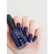 Alix Avien Lacivert Oje 25 - Yüksek Pigmentli Uzun Süreli Kalıcılık Hızlı Kuruma - Nail Lacquer 25