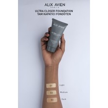 Ultra Kapatıcı Nemlendirici SPF35+ Faktör ve E & C Vitaminli Fondöten - Ultracloser Foundation 03