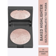 Işıltılı Aydınlatıcı - Baked Highlighter 01 Sparklıng Ivory - 11 g