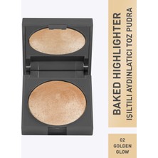 Işıltılı Aydınlatıcı - Baked Highlighter  02 Golden Glow - 11 g