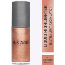 Kahverengi Işıltılı Likit Aydınlatıcı - Liquid Highlighter - 103 Yüz & Vücut İçin - 45 ml