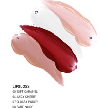 Nemlendirici Etki Yapışkanlık Hissi Bırakmayan Dudak Parlatıcısı - Lipgloss 05 Soft Caramel