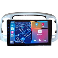 Conio Hyundai 2008-2011 Accent Era Android Kablosuz Carplay Navigasyon Multimedya 9 Inch Ekran 2 GB Ram 32 GB Rom