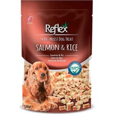 Reflex Somonlu ve Pirinçli Yumuşak Köpek Ödülü 150GR