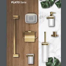 Hafele Plato Uzun Havluluk Parlak Altın Renkli