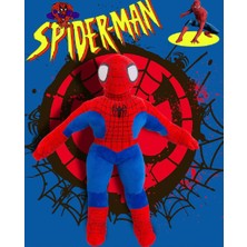 Elifeshop Ithal Kumaş Örümcek Adam Spiderman 2’li Figür Peluş Oyuncak Uyku & Oyun Arkadaşı Büyük Boy 35 Cm.