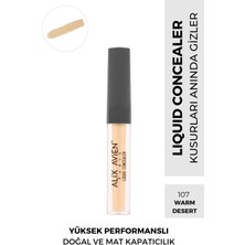 Alix Avien Likit Göz Altı Kapatıcısı - Orta Ten Sıcak Cilt Alt Tonu - Liquid Concealer 107 Warm Desert