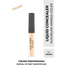 Alix Avien Likit Göz Altı Kapatıcısı - Orta Ten Nötr Cilt Alt Tonu - Liquid Concealer 106 Creamy