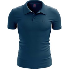Raru Spqr Erkek Polo T-Shirt Sanctus Indigo