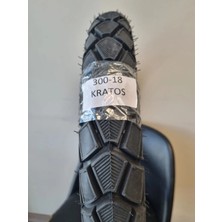 MOBIS Maruti Tyres 300-18 Tt(Tubetype) Motorsiklet Lastiği Kratos