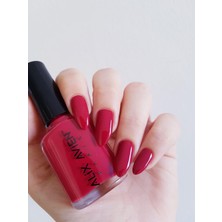 Alix Avien Koyu Pembe Oje 104 - Yüksek Pigmentli Uzun Süreli Kalıcılık Hızlı Kuruma - Nail Lacquer 104