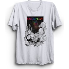 The Fame Coldplay, Head Full Of Dreams, Adventure, Rock Metal Grup Tişörtü
