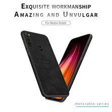 Pinwuyo Zun S Pc + Tpu + Redmi Note 8 Kahverengi Için Cilt Kılıfı (Yurt Dışından)