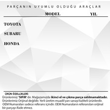 Alpha Auto Part Toyota, Honda Için Toz Klipsi- 5 Adet